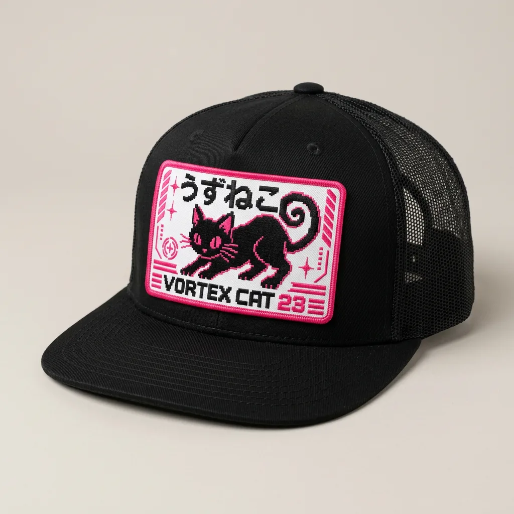 Uzu Neko Patch — à plat